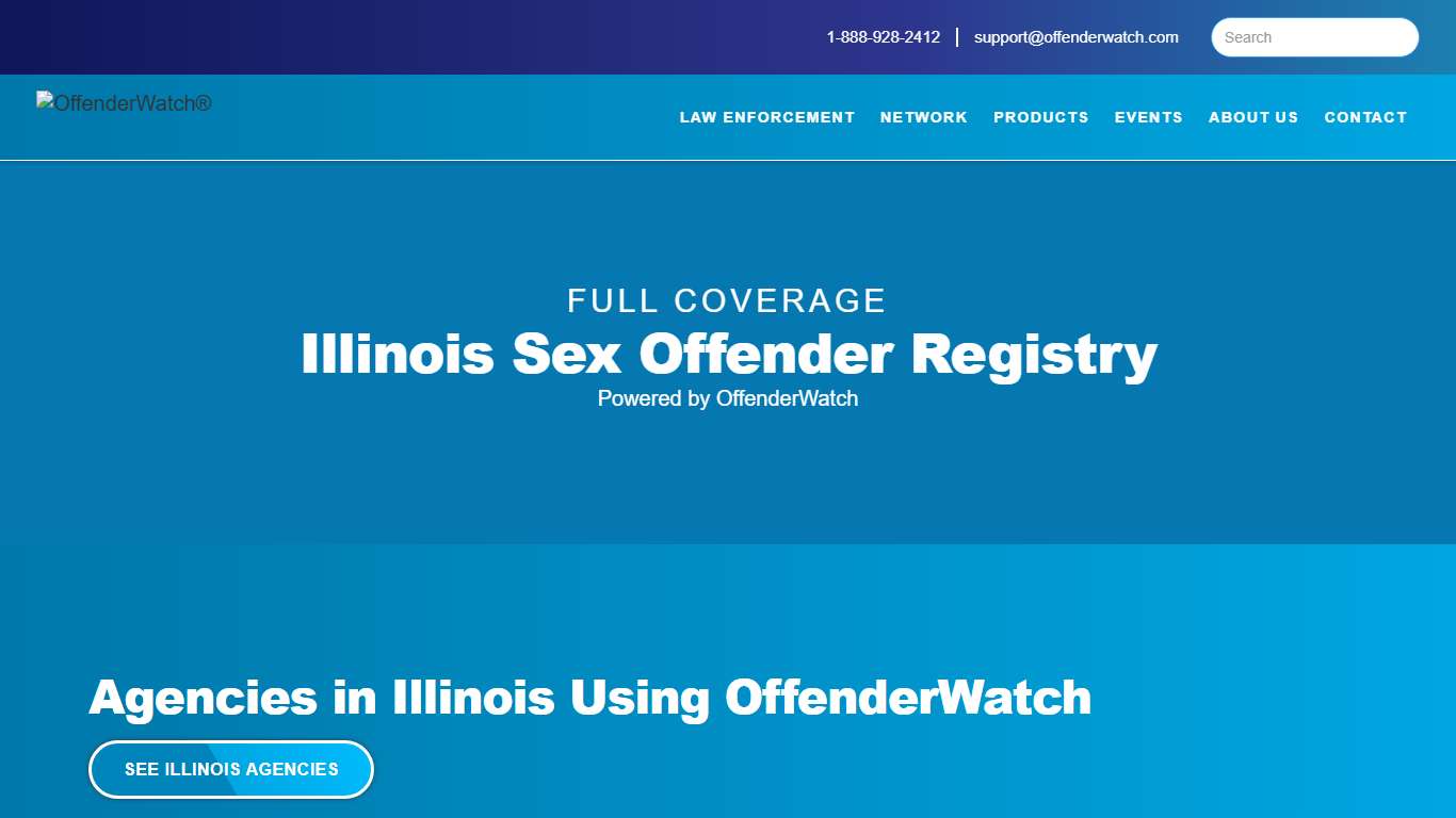 Illinois Sex Offender Registry OffenderWatch Network